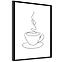 Bild Modernpik 30x40 FR353 Linear Coffee OB-14434,2