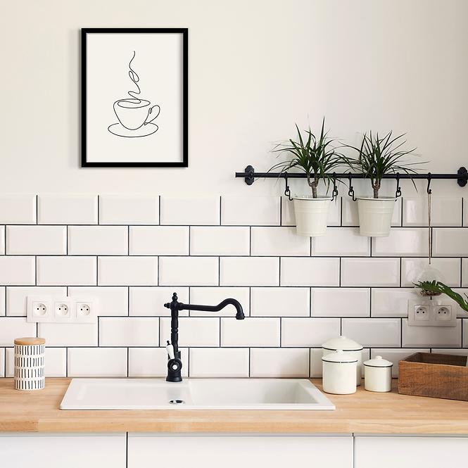 Bild Modernpik 30x40 FR353 Linear Coffee OB-14434