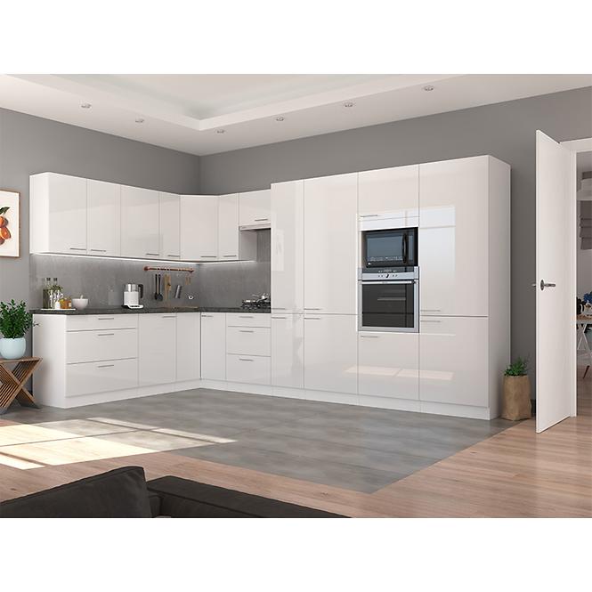 36ZL+KUCHYŇ. SKŘÍŇKA LARA 60 NAGU-36 1F MDF BÍLÁ LESK,3