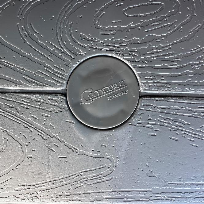 Tisch aus Kunststoff Infinity 140x90 cm grauer