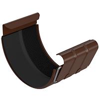 Dachrinnenverbinder 64-032 Stahl 125 mm Bryza Braun RAL 8017
