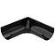 Eckstück für Dachrinne Innen 64-369 Stahl 150 mm Bryza Schwarz RAL 9005