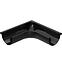 Eckstück für Dachrinne Außen 64-069 Stahl 125 mm Bryza Schwarz RAL 9005