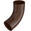 Fallrohrendstück 64-392 Stahl 100 mm Bryza Braun RAL 8017