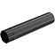 Fallrohr 64-409 Stahl 100 mm 1 m Bryza Schwarz RAL 9005