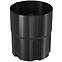 Muffe für Fallrohr 64-439 Stahl 100 mm Bryza Schwarz RAL 9005