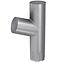 Fallrohrabzweig 64-177 Stahl 90/90/90 mm Bryza verzinkt