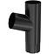 Fallrohrabzweig 64-479 Stahl 100/100/100 mm Bryza Schwarz RAL 9005