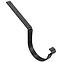 Dachrinnenhaken gerade 64-189 Stahl 125 mm Bryza Schwarz RAL 9005,2