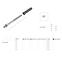Schraube der Fallrohrbefestigungsschelle 64-502 Stahl 180 mm Bryza,2