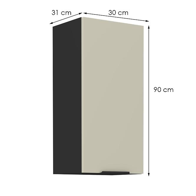 Küchenschrank Arona cashmere 30g-90 1f