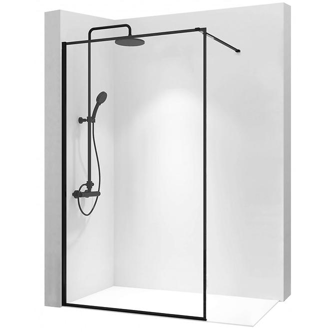 Duschwand Walk-in Bler Rea K7631 120x195 black