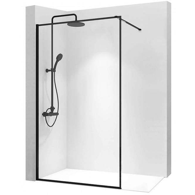 Duschwand Walk-in Bler Rea K7634 100x195 black