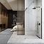 Duschwand Walk-in Aero Rea K6596 100x195 black,3