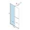 Duschwand Walk-in Cortis Rea K8880 120x200 black,4