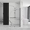 Duschwand Walk-in Cortis Rea K8880 120x200 black,7