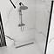 Duschwand Walk-in Aero Intimo Rea K4122 120x200 black,3