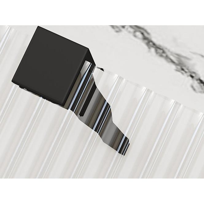 Duschwand Walk-in Aero Intimo Rea K4123 90x200 black