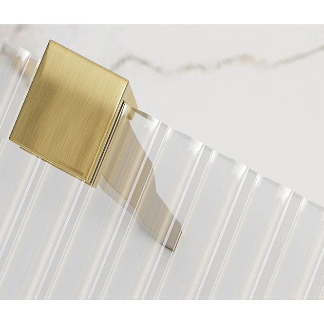 Duschwand Walk-in Aero Intimo Rea K4127 120x200 gold brush