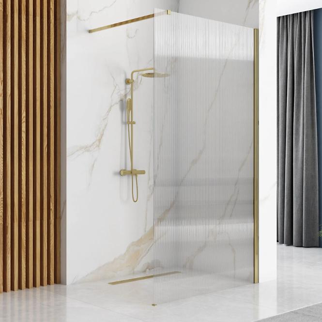 Duschwand Walk-in Aero Intimo Rea K4127 120x200 gold brush