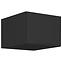 Küchenschrank Siena schwarze Matte 50 Nagu-36 1f