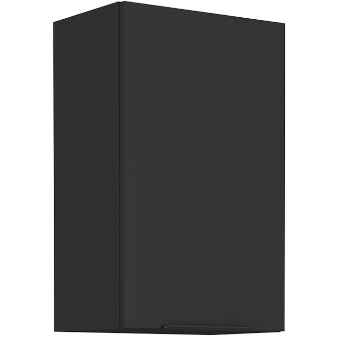 Küchenschrank Siena schwarze Matte 45g-72 1f