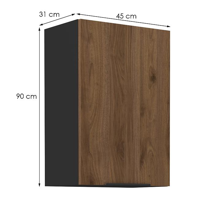 Küchenschrank Monza nuss okapi 45g-90 1f