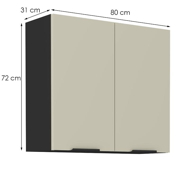 Küchenschrank Arona cashmere 80g-72 2f