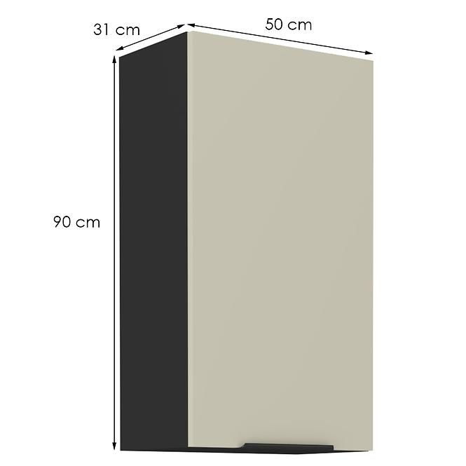 Küchenschrank Arona cashmere 50g-90 1f
