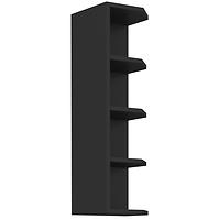 Küchenschrank Siena/Monza/Arona schwarze Matte 30g-90 Zak