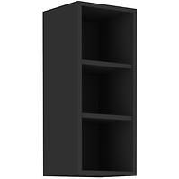 Küchenschrank Siena/Monza/Arona schwarze Matte 30g-72 Otw