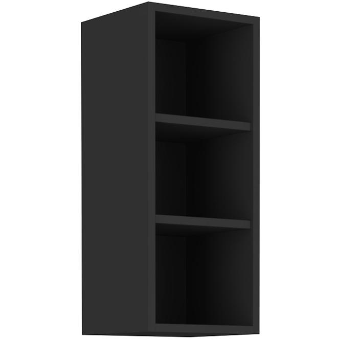 Küchenschrank Siena/Monza/Arona schwarze Matte 30g-72 Otw