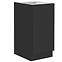 Küchenschrank Siena schwarze Matte 40d 1f bb