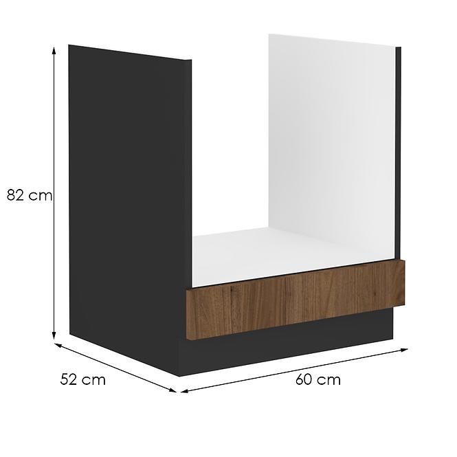 Küchenschrank Monza nuss okapi 60dg bb