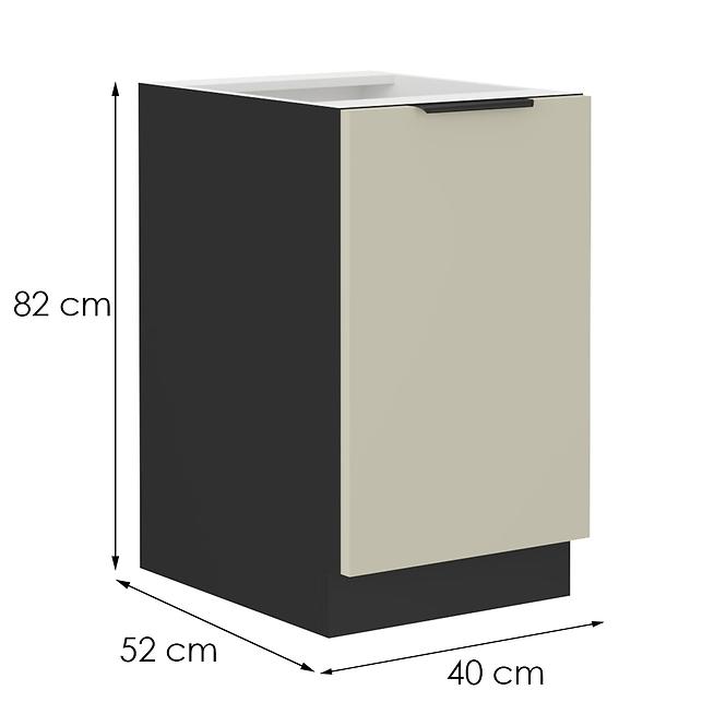 Küchenschrank Arona cashmere 40d 1f bb,2