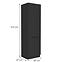 Küchenschrank Siena schwarze Matte 60lo-210 2f,2