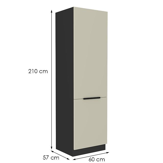 Küchenschrank Arona cashmere 60lo-210 2f,2