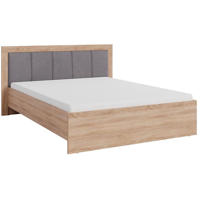 Bett Smart SR6 160 Sonoma-Eiche/Weiß