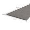Arbeitsplatte 40 cm/28 mm metalic brown,2