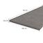 Arbeitsplatte 140 cm/28 mm metalic brown,2