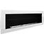 Biokamin 1200x400 weiß glänzend,2