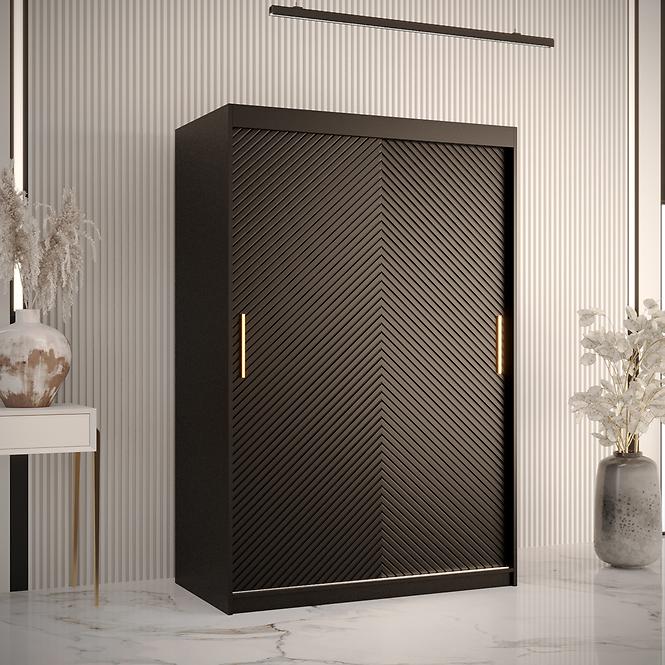 Schrank Rawang Slim Tanne 1 120 schwarz