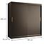 Schrank Rawang Slim Tanne 1 180 schwarz,2