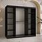 Schrank Rawang Slim Tanne 1 180 schwarz,5