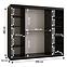 Schrank Rawang Slim Tanne 1 200 schwarz,3