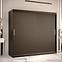 Schrank Rawang Slim Tanne 1 200 schwarz,4