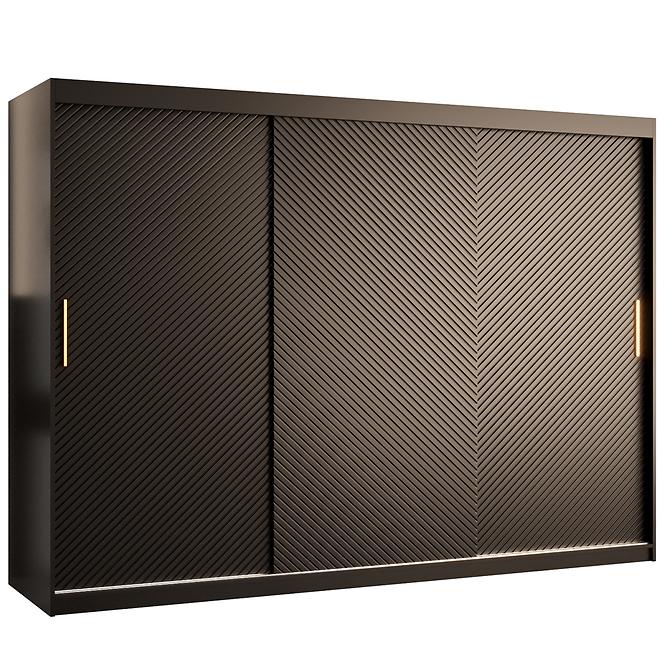 Schrank Rawang Slim Tanne 1 250 schwarz