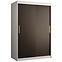 Schrank Rawang Slim Tanne 1 120 weiß/schwarz
