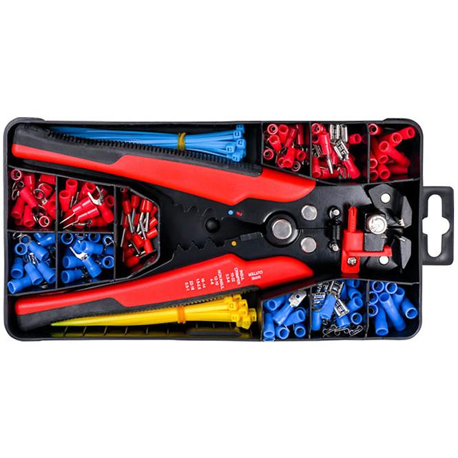 Set Steckverbinder mit Zange Waart 190 Stk.