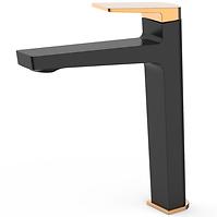 Waschtischarmatur hohe Royal Black Rose Gold